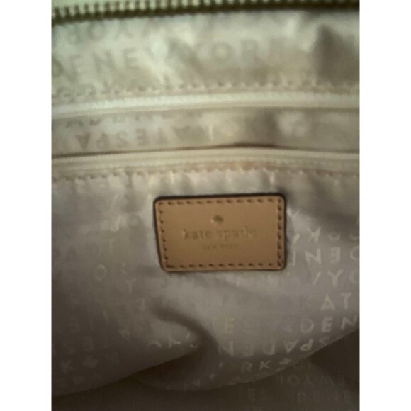 Kate Spade tote coral leaf pattern - Picture 8 of 10